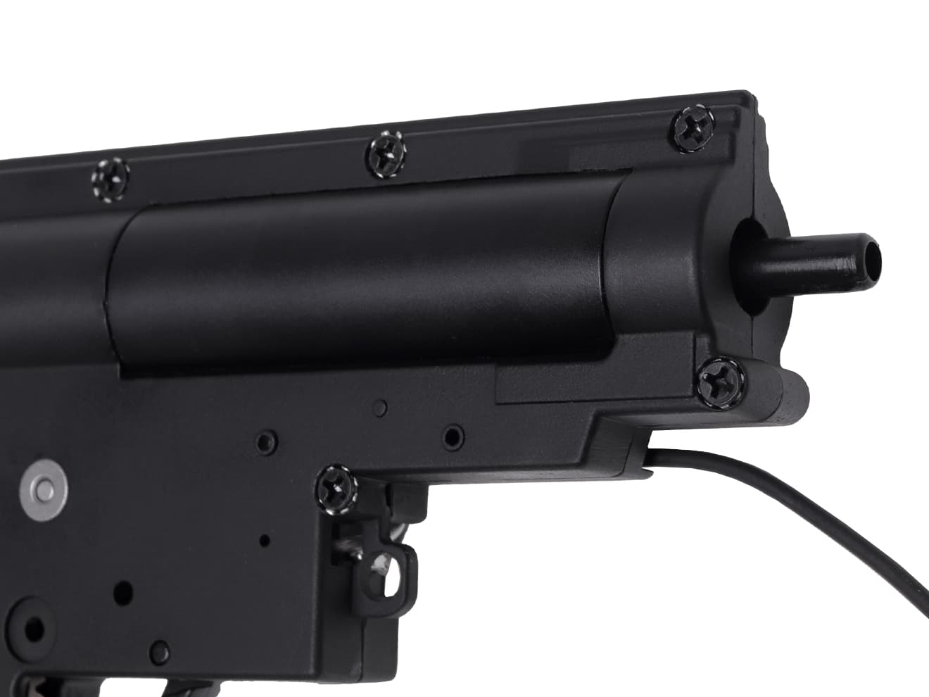 ZC LEOPARD V2 QD スタンダード メカボックスCOMP 8mm for AEG M4 [配線-スイッチ：前方-マイクロスイッチ / 前方-標準スイッチ / 後方-マイクロスイッチ / 後方-標準スイッチ / 後方-MosFET]
