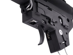 ZC LEOPARD V2 QD スタンダード メカボックスCOMP 8mm for AEG M4 [配線-スイッチ：前方-マイクロスイッチ / 前方-標準スイッチ / 後方-マイクロスイッチ / 後方-標準スイッチ / 後方-MosFET]