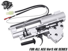 ZC LEOPARD V3 QD メカボックスセット 8mm 前方配線/マイクロスイッチ for AEG AK