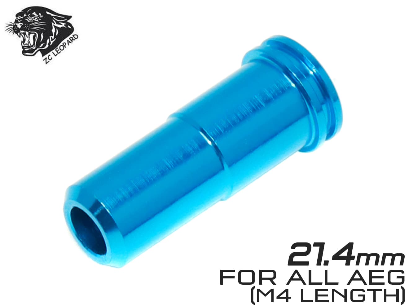 ZC LEOPARD AEG アルミCNC エアシールノズル [サイズ：17.8mm / 19.7mm / 19.9mm / 20.4mm / 20.7mm / 21.3mm / 21.4mm / 21.5mm / 23.6mm / 24.3mm / 24.8mm]