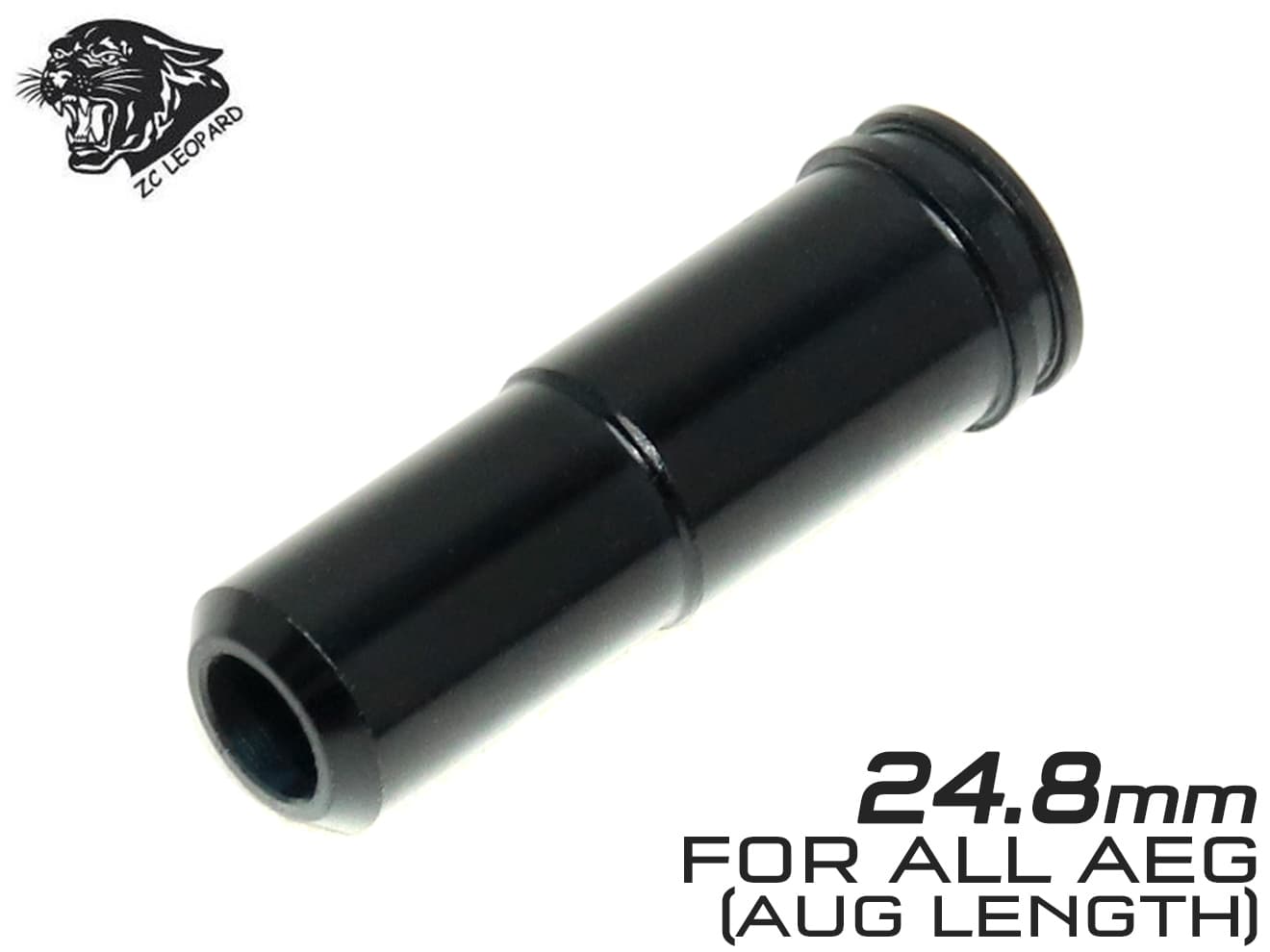 ZC LEOPARD AEG アルミCNC エアシールノズル [サイズ：17.8mm / 19.7mm / 19.9mm / 20.4mm / 20.7mm / 21.3mm / 21.4mm / 21.5mm / 23.6mm / 24.3mm / 24.8mm]