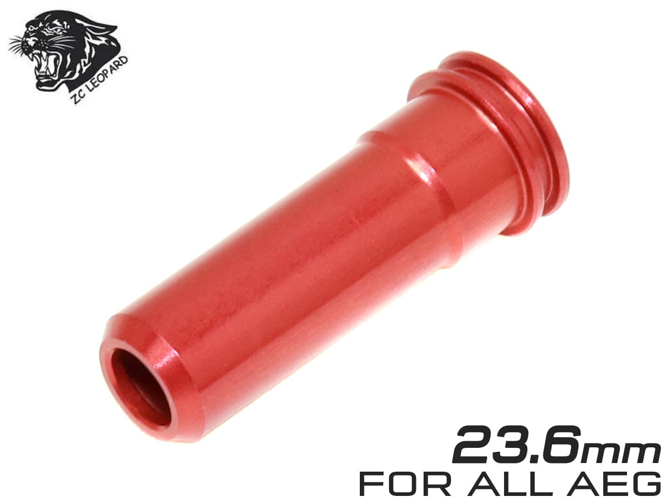 ZC LEOPARD AEG アルミCNC エアシールノズル [サイズ：17.8mm / 19.7mm / 19.9mm / 20.4mm / 20.7mm / 21.3mm / 21.4mm / 21.5mm / 23.6mm / 24.3mm / 24.8mm]