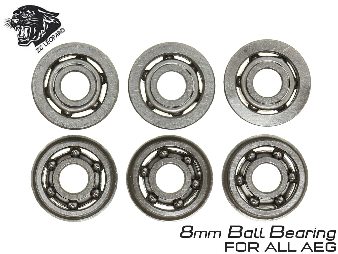 ZC LEOPARD AEG ボールベアリング [サイズ：7mm / 8mm / 9mm]