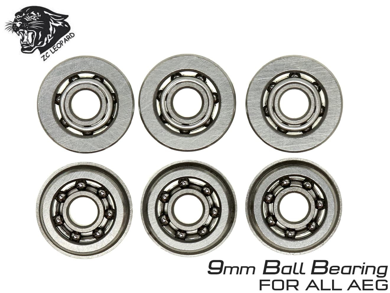 ZC LEOPARD AEG ボールベアリング [サイズ：7mm / 8mm / 9mm]
