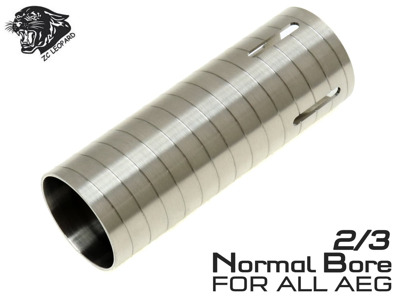 ZC LEOPARD AEG NB ステンレス コーススレッドシリンダー [容量：フル ・  2 / 3(スリット)]