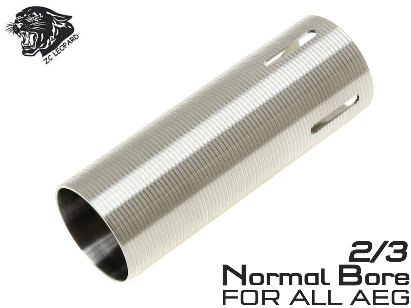 ZC LEOPARD AEG NB ステンレス アンチヒートシリンダー [容量：フル ・  2 / 3(スリット)]