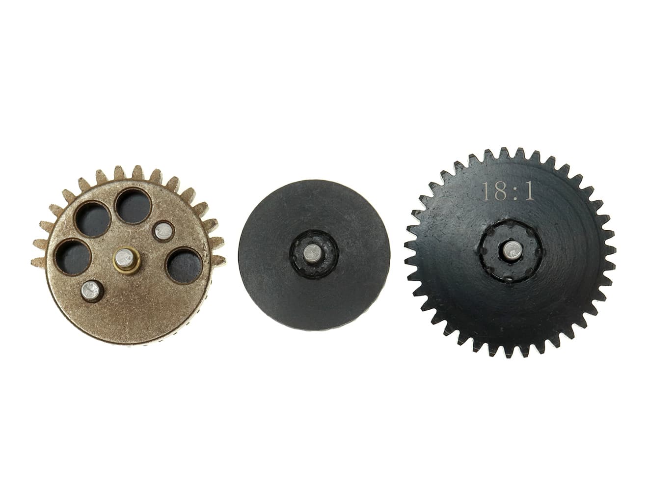 ZC LEOPARD AEG スチールCNCギアセット [ギア比：13:1(ハイスピード) / 16:1(ハイスピード) / 18:1(スタンダード) / 32:1(ハイトルク)]