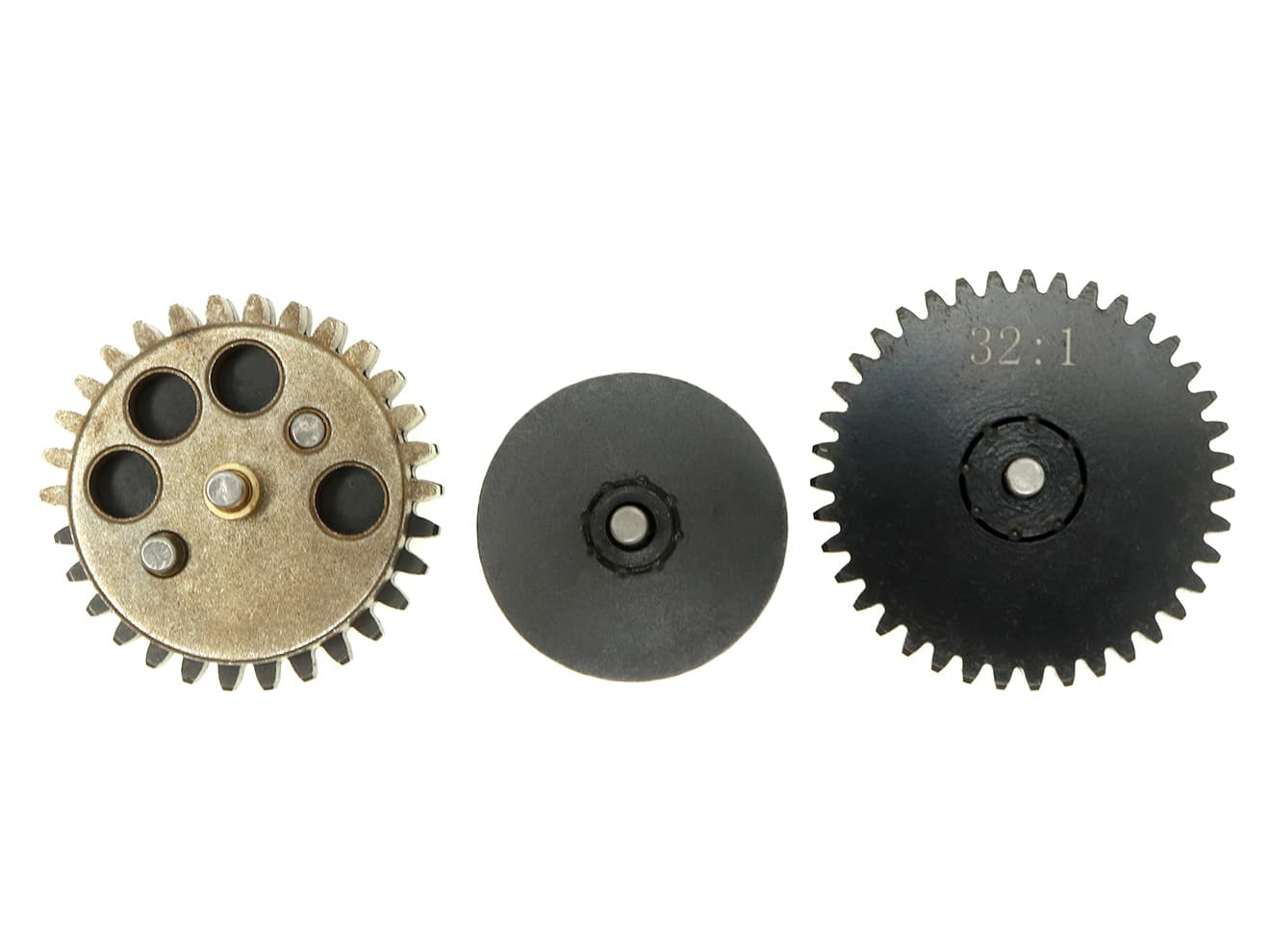 ZC LEOPARD AEG スチールCNCギアセット [ギア比：13:1(ハイスピード) / 16:1(ハイスピード) / 18:1(スタンダード) / 32:1(ハイトルク)]