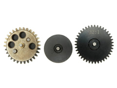 ZC LEOPARD AEG スチールCNCギアセット [ギア比：13:1(ハイスピード) / 16:1(ハイスピード) / 18:1(スタンダード) / 32:1(ハイトルク)]
