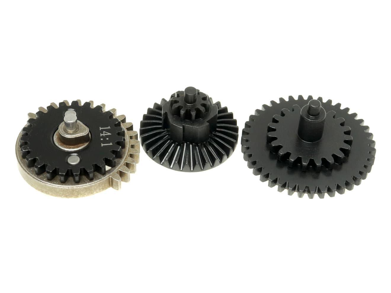 ZC LEOPARD AEG インテグレート スチールCNCギアセット [ギア比：13:1(ハイスピード) / 14:1(ハイスピード) / 16:1(ハイスピード) / 18:1(スタンダード) / 32:1(ハイトルク)]