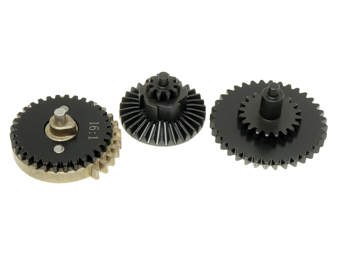 ZC LEOPARD AEG インテグレート スチールCNCギアセット [ギア比：13:1(ハイスピード) / 14:1(ハイスピード) / 16:1(ハイスピード) / 18:1(スタンダード) / 32:1(ハイトルク)]