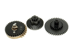 ZC LEOPARD AEG インテグレート スチールCNCギアセット [ギア比：13:1(ハイスピード) / 14:1(ハイスピード) / 16:1(ハイスピード) / 18:1(スタンダード) / 32:1(ハイトルク)]