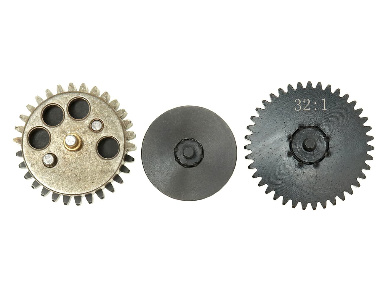 ZC LEOPARD AEG インテグレート スチールCNCギアセット [ギア比：13:1(ハイスピード) / 14:1(ハイスピード) / 16:1(ハイスピード) / 18:1(スタンダード) / 32:1(ハイトルク)]