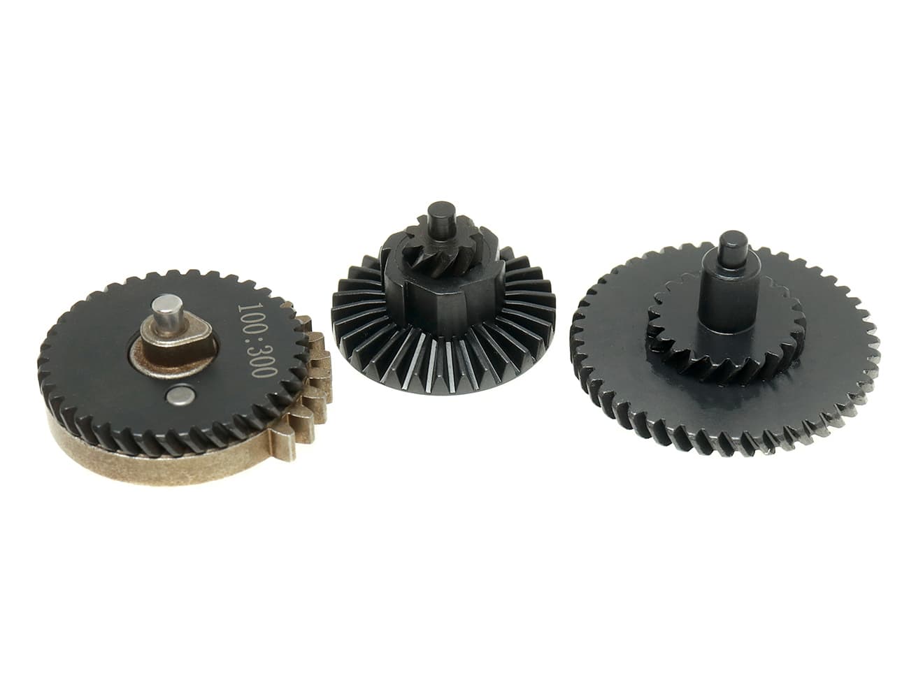 ZC LEOPARD AEG インテグレート ヘリカルスチールCNCギアセット [100：200(23 ： 1) / 100：300(32 ： 1)]