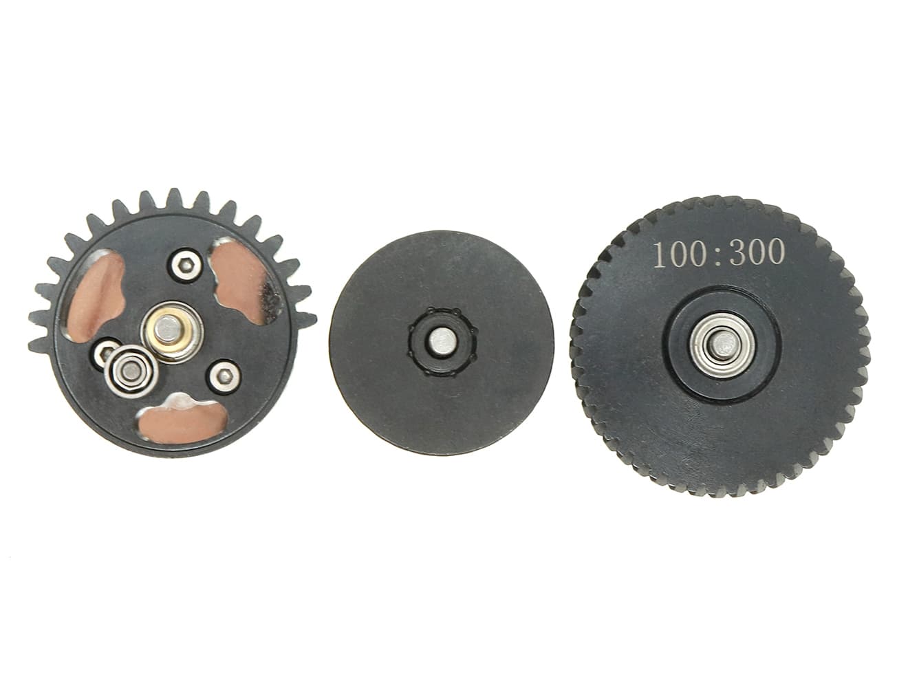 ZC LEOPARD AEG スチールCNC ベアリングギアセット [100：200(23 ： 1) / 100：300(32 ： 1)]