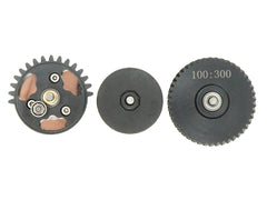 ZC LEOPARD AEG スチールCNC ベアリングギアセット [100：200(23 ： 1) / 100：300(32 ： 1)]