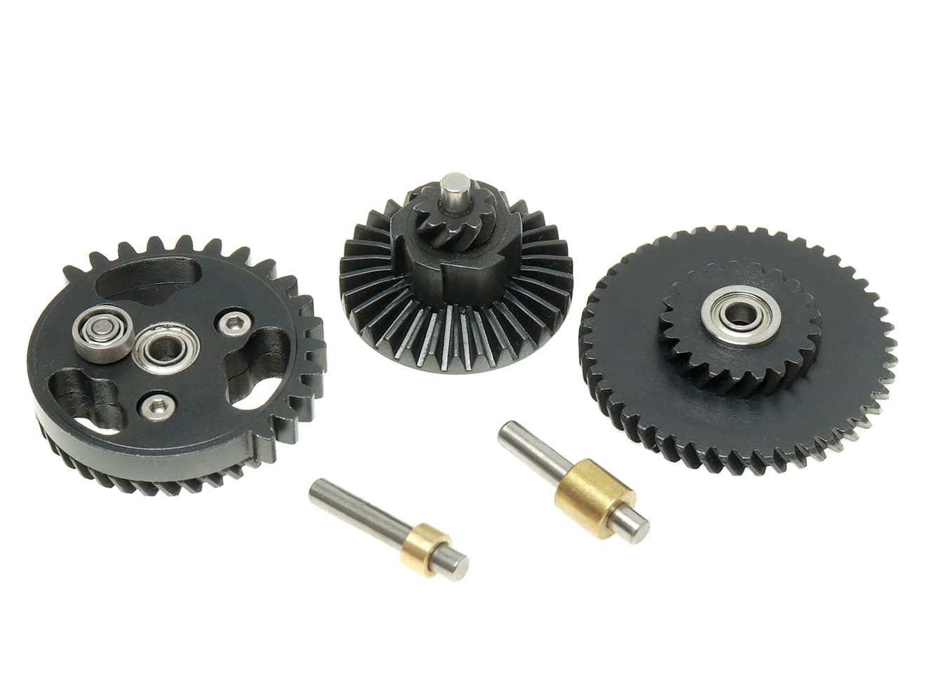 ZC LEOPARD AEG スチールCNC ベアリングギアセット [100：200(23 ： 1) / 100：300(32 ： 1)]