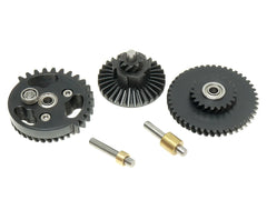 ZC LEOPARD AEG スチールCNC ベアリングギアセット [100：200(23 ： 1) / 100：300(32 ： 1)]