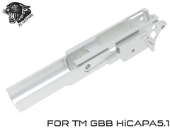 ZC LEOPARD アルミCNC ミドルフレーム TM Hi-CAPA 5.1 [カラー：ブラック / シルバー]