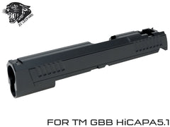 ZC LEOPARD アルミCNC カスタムスライド TM Hi-CAPA 5.1 [カラー：ブラック / シルバー]