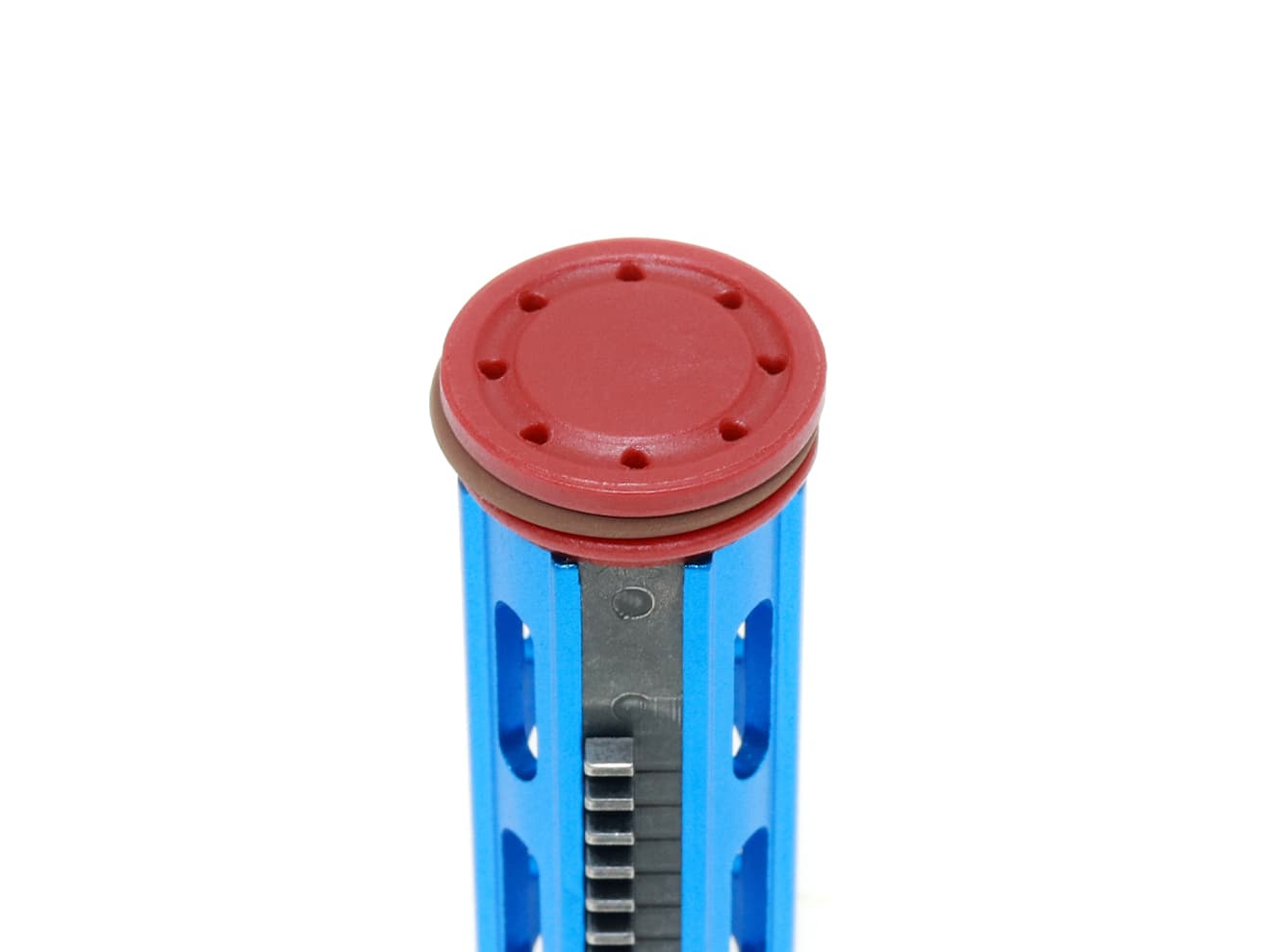 ZC LEOPARD AEG アルミニウム 強化ピストン 14T + ナイロンファイバーピストンヘッド w/ベアリング [CNC フル / CNC ハーフ / MIM フル / MIM ハーフ]