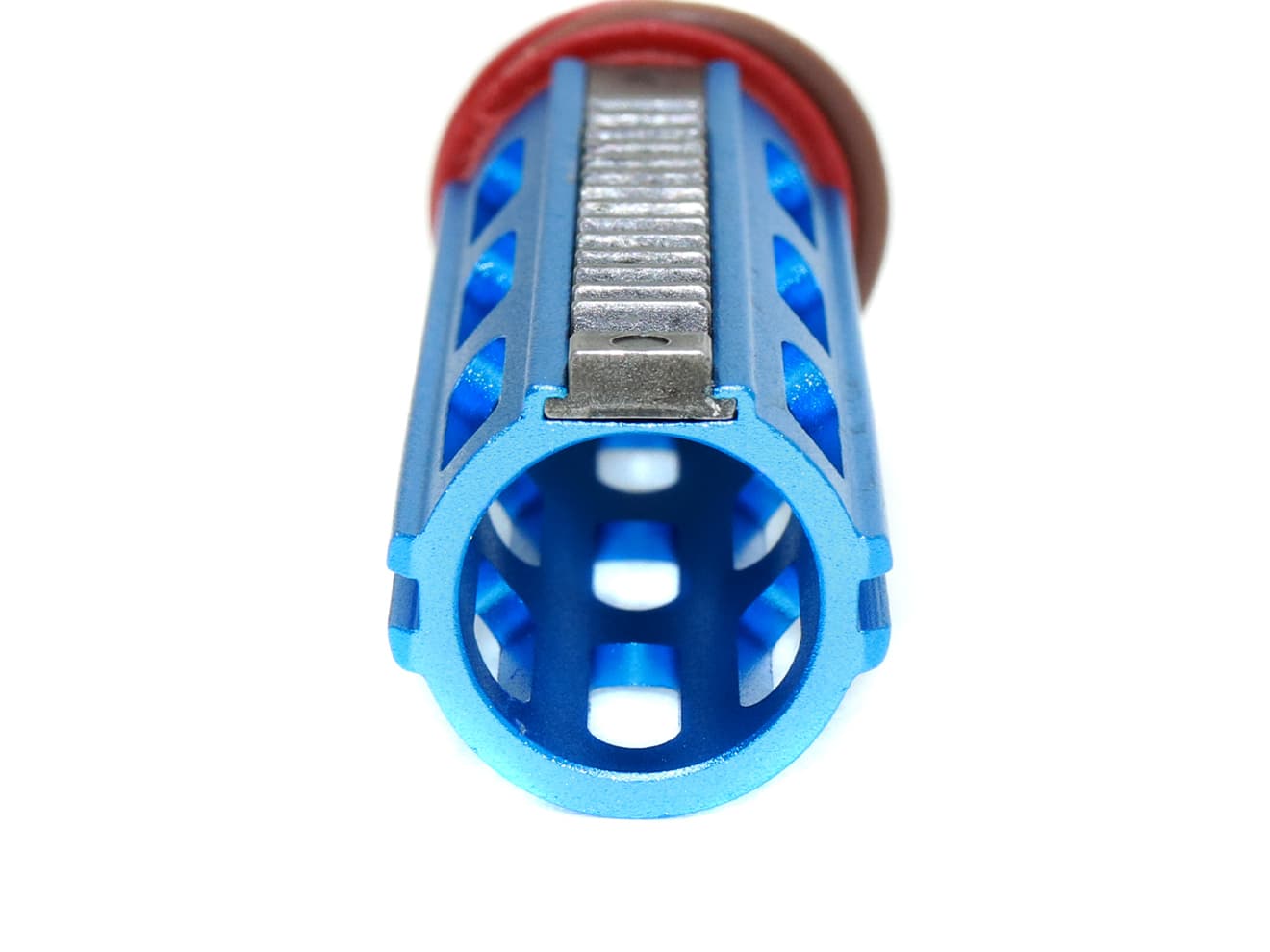 ZC LEOPARD AEG アルミニウム 強化ピストン 14T + ナイロンファイバーピストンヘッド w/ベアリング [CNC フル / CNC ハーフ / MIM フル / MIM ハーフ]