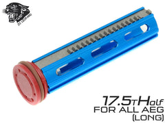 ZC LEOPARD AEG アルミニウム 強化ロングピストン 17.5T + ナイロンファイバーピストンヘッド w / ベアリング [歯幅：フル / ハーフ]