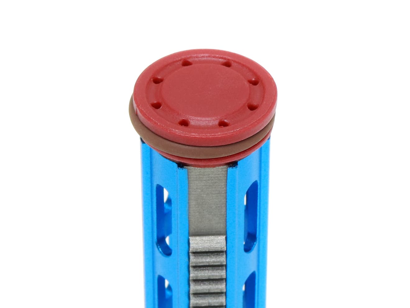 ZC LEOPARD AEG アルミニウム 強化ピストン 14T + ナイロンファイバーピストンヘッド w/ベアリング [CNC フル / CNC ハーフ / MIM フル / MIM ハーフ]