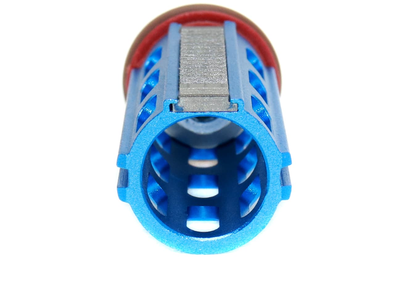 ZC LEOPARD AEG アルミニウム 強化ピストン 14T + ナイロンファイバーピストンヘッド w/ベアリング [CNC フル / CNC ハーフ / MIM フル / MIM ハーフ]