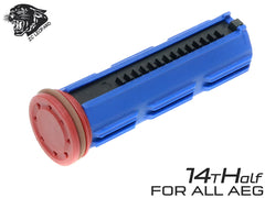 ZC LEOPARD AEG ナイロンファイバー 強化ピストン 14T + ナイロンファイバーピストンヘッド [CNC フル / CNC ハーフ / MIM フル / MIM ハーフ]