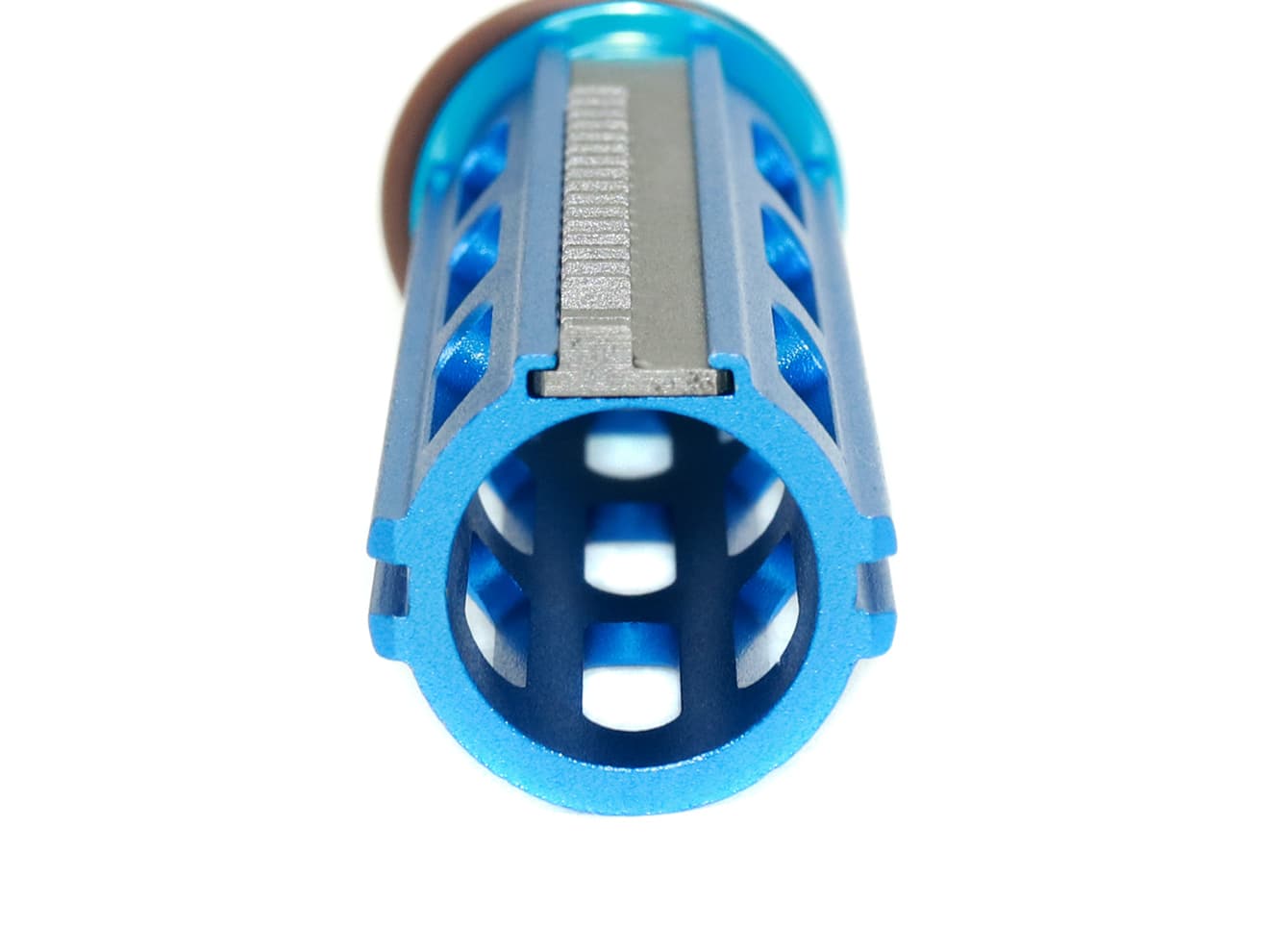 ZC LEOPARD AEG アルミニウム 強化ロングピストン 17.5T + アルミCNC ピストンヘッド w / ベアリング [歯幅：フル / ハーフ]