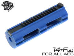 ZC LEOPARD AEG ナイロンファイバー 軽量ピストン 14T [CNC フル / CNC ハーフ / MIM フル / MIM ハーフ]