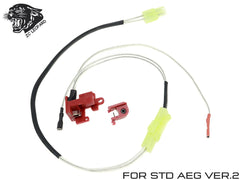 ZC LEOPARDキット ｗ /  トリガースイッチASSY AEG V2 [配線方法：前方配線 / 後方配線配線]