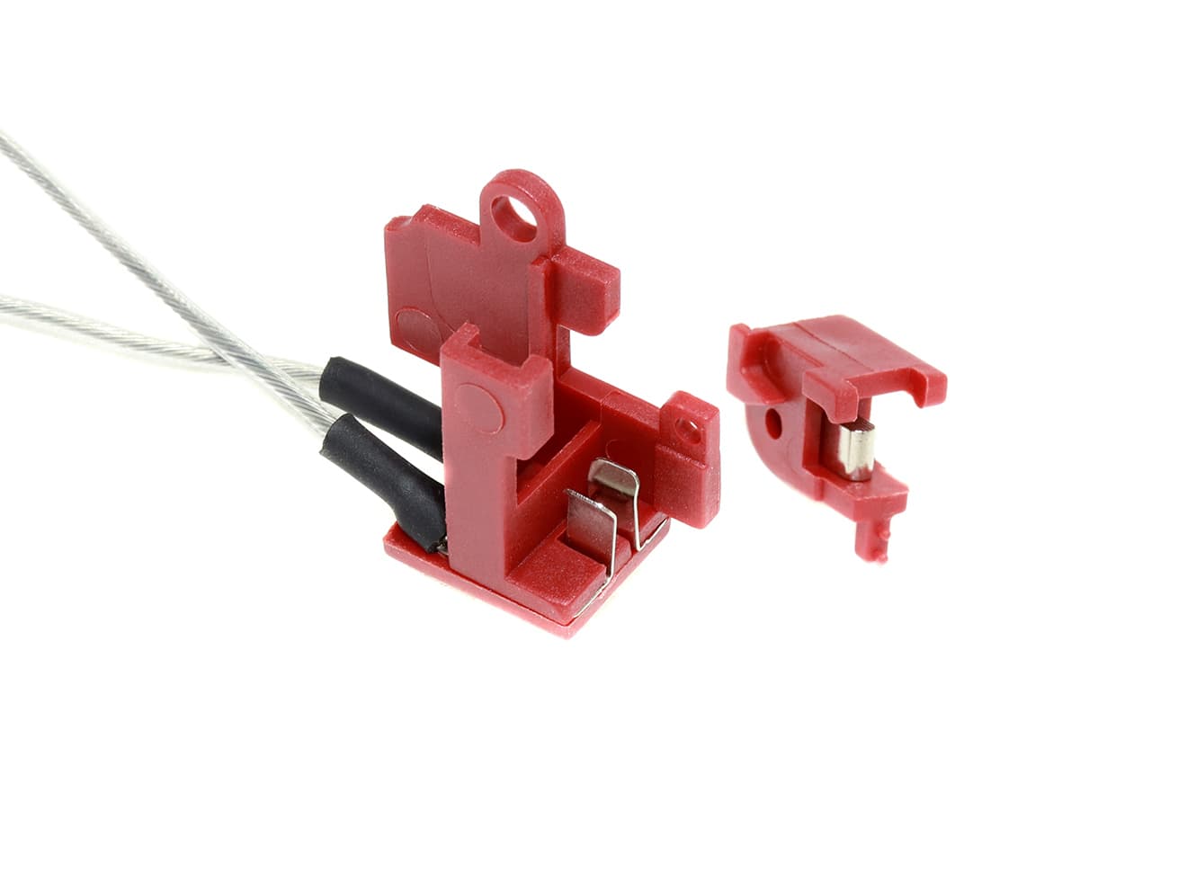 ZC LEOPARDキット ｗ /  トリガースイッチASSY AEG V2 [配線方法：前方配線 / 後方配線配線]