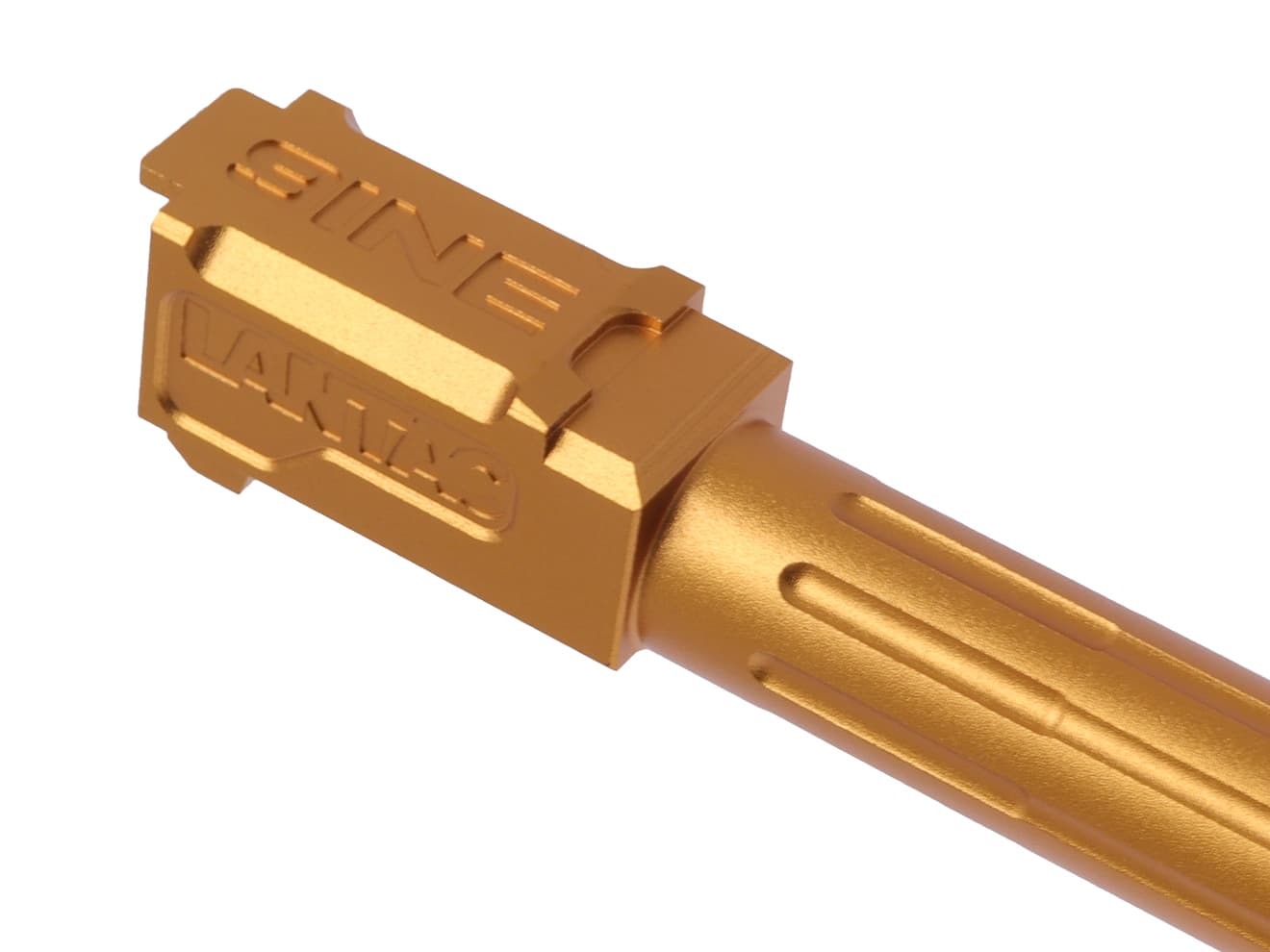 5KU Lantacタイプ 9INE アルミCNC アウターバレル for TM G19 Gen3/Gen4 [カラー：ブラック / ゴールド / シルバー]