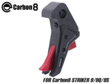 Carbon8 アルミCNC アジャスタブル カスタムトリガー for STRIKER-9/9Q/9S [カラー：ガンメタル / イエロー]
