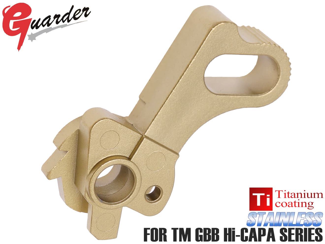 GUARDER ハンマー COMBATタイプ Hi-CAPAシリーズ[素材：スチール / ステンレス] [カラー：ブラック / シルバー / ゴールド(Tiコーディング)]