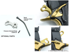 GUARDER ハンマー COMBATタイプ Hi-CAPAシリーズ[素材：スチール / ステンレス] [カラー：ブラック / シルバー / ゴールド(Tiコーディング)]