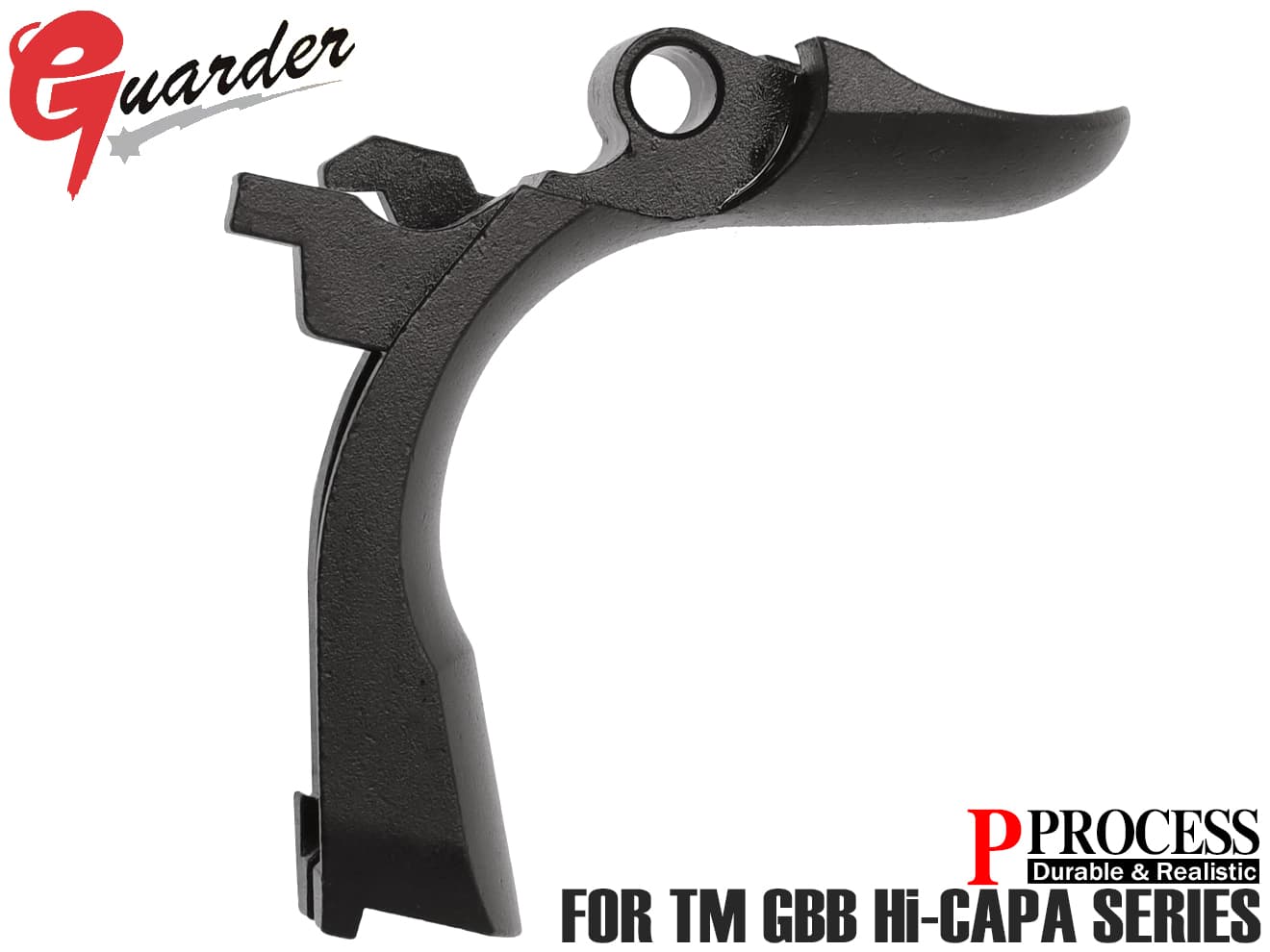 GUARDER グリップセーフティ Hi-CAPAシリーズ[素材：スチール / ステンレス] [カラー：ブラック / シルバー / ゴールド(Tiコーディング)]