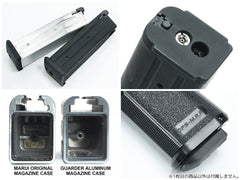 GUARDER ライトウェイト アルミマガジンCOMP 28発 ノーマーク Hi-CAPA4.3シリーズ [カラー：ブラック / シルバー]
