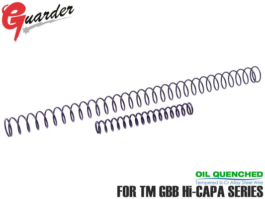 GUARDER 150% 強化リコイル/ハンマー スプリング(シリコクロム鋼) for Hi-CAPAシリーズ