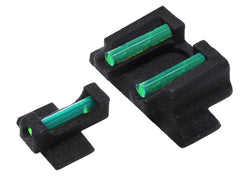 DCI Guns 集光サイト iM 前後セット [対応：TM GLOCK系 / AEG G18C / Hi-CAPA D.O.R / Hi-CAPA 5.1 / Hi-CAPA E / Hi-CAPA 4.3 / DE.50AE / M&P9L / M&P9 / Carbon8 M45CQP]