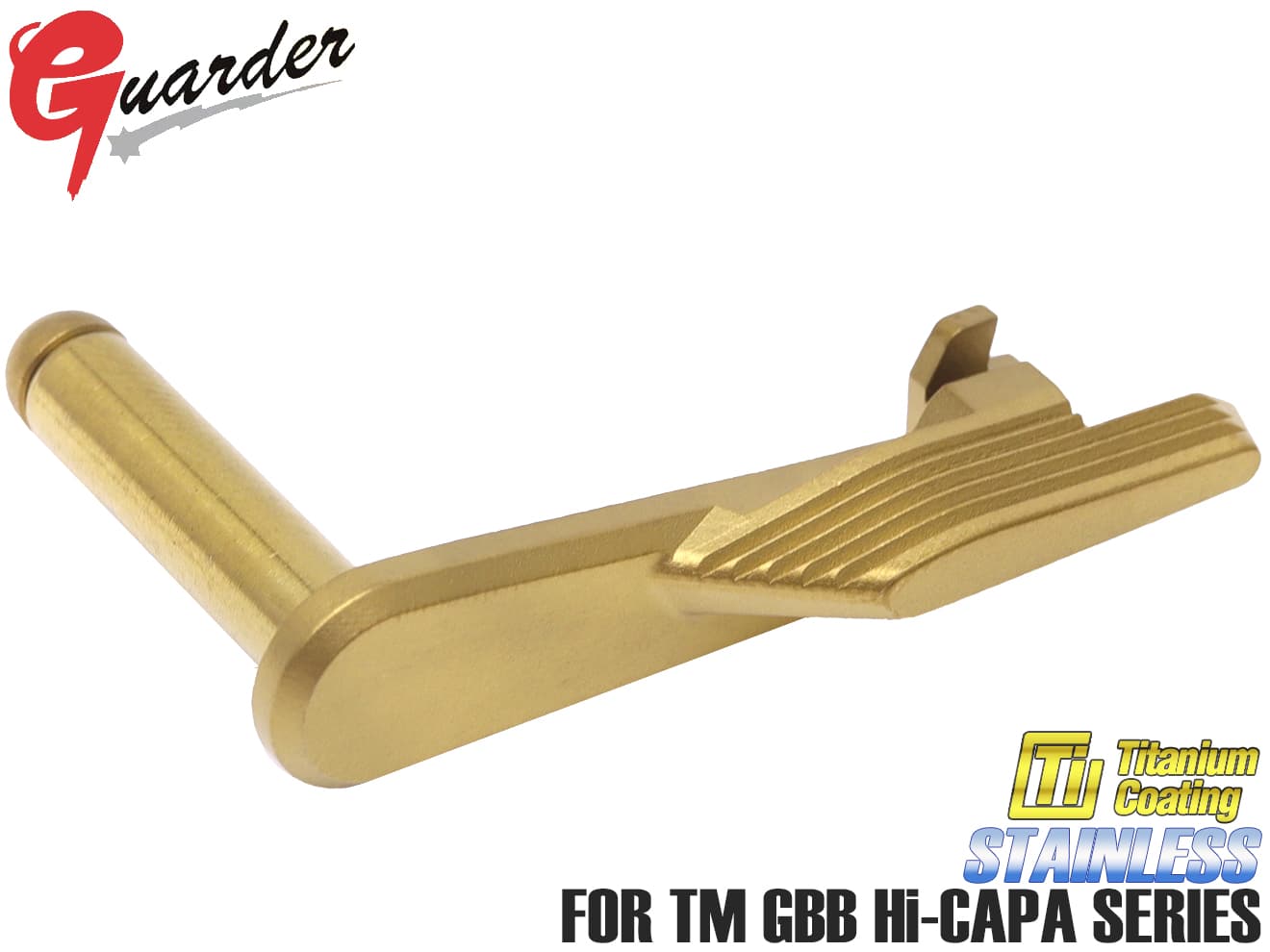 GUARDER スライドストップ DORスタイル Hi-CAPAシリーズ [素材：スチール / ステンレス] [カラー：ブラック / シルバー / TiN ゴールド]