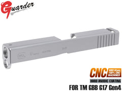 GUARDER G17 Gen4 9mm アルミCNC スライド for マルイ G17 Gen4 [カラー：BK / FDE / SV]