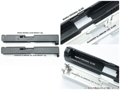 GUARDER G17 Gen4 9mm アルミCNC スライド for マルイ G17 Gen4 [カラー：BK / FDE / SV]