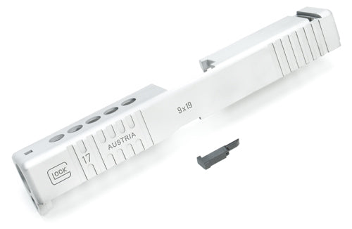 GUARDER G17 カスタム2 アルミスライド東京マルイ GLOCK G17用 [ブラック/シルバー]【レターパック可】