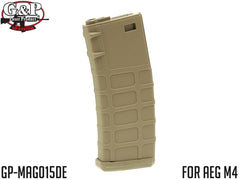 G&P GMAG 340Rds マガジン AEG M4[カラー：・1本 / 10本][本数：BK / FDE]