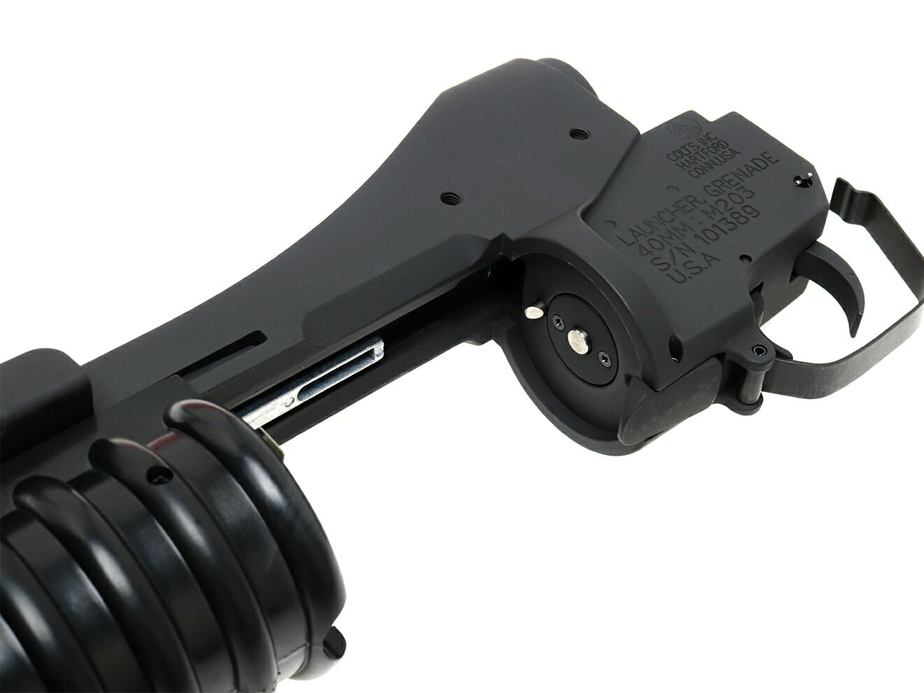 G&P M203グレネードランチャー（ロング）ナイツタイプ G&P] M203グレネードランチャー ミリタリータイプ ロング (中古