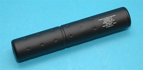 G&P 9mm サイレンサー (正/逆ネジアダプター付)BK