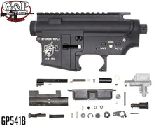 G&P メタルフレーム Bタイプ 東京マルイ スタンダード電動 M4/M16シリーズ用 [M4A1 / Marine / FirePig / NSWC / SR-16]
